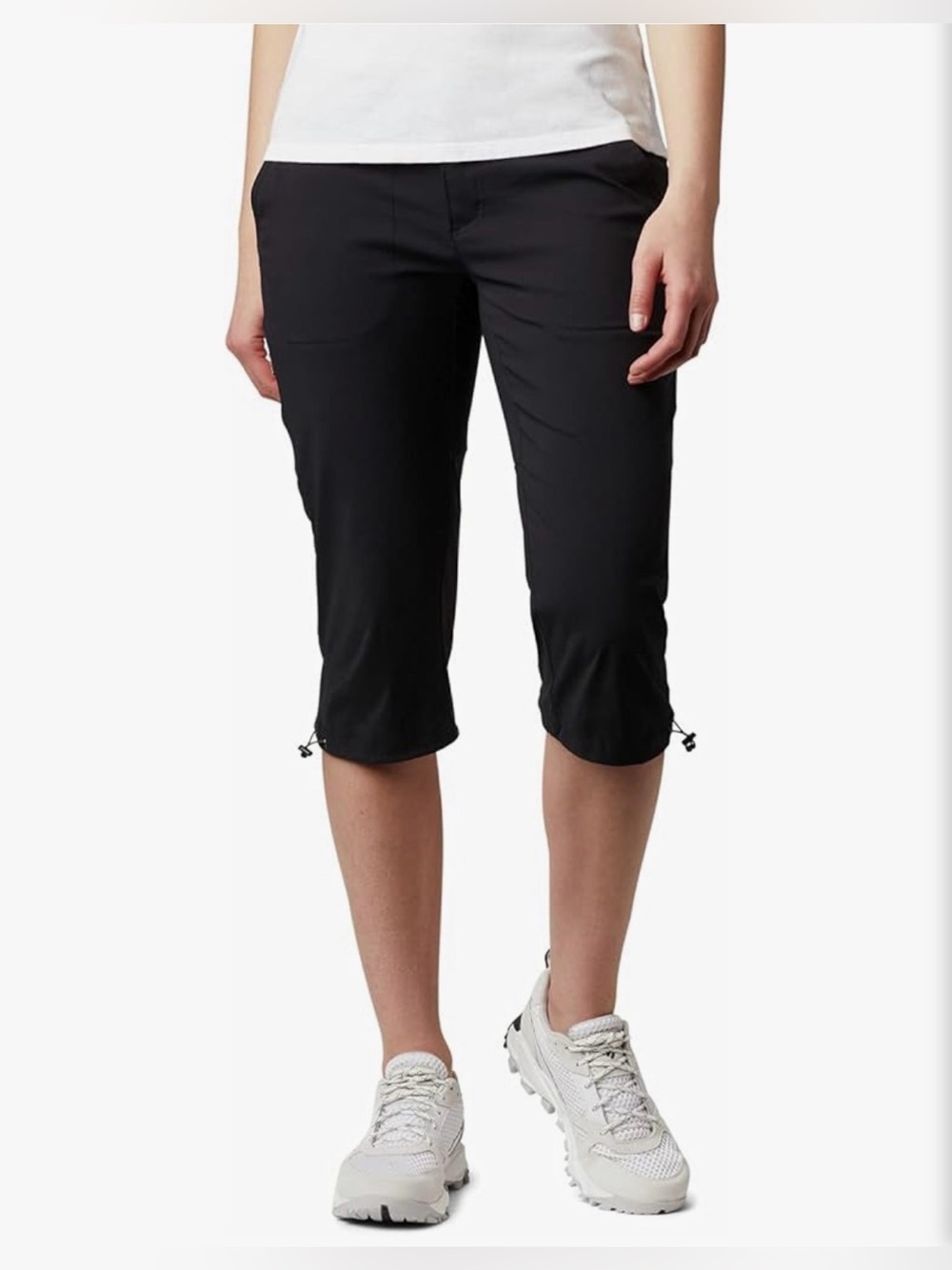 Columbia Women's Saturday Trail™ II Knee Pants Capri NWT Black 16W/18 inseam